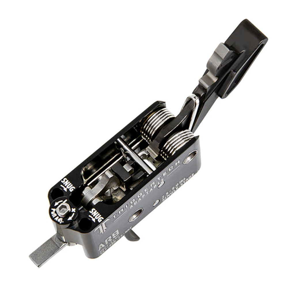 AR9 SS - Détente Pro incurvée adaptable noire